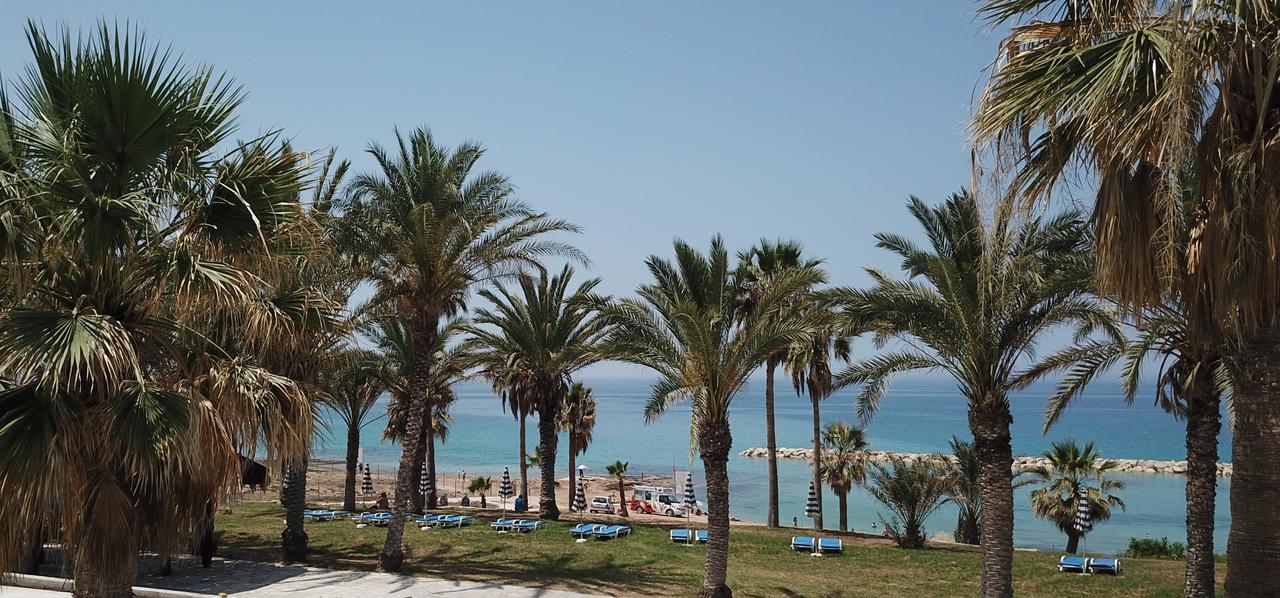 Venus Beach Hotel Paphos Exterior photo View of the Mediterranean Sea from the promenade of Limassol