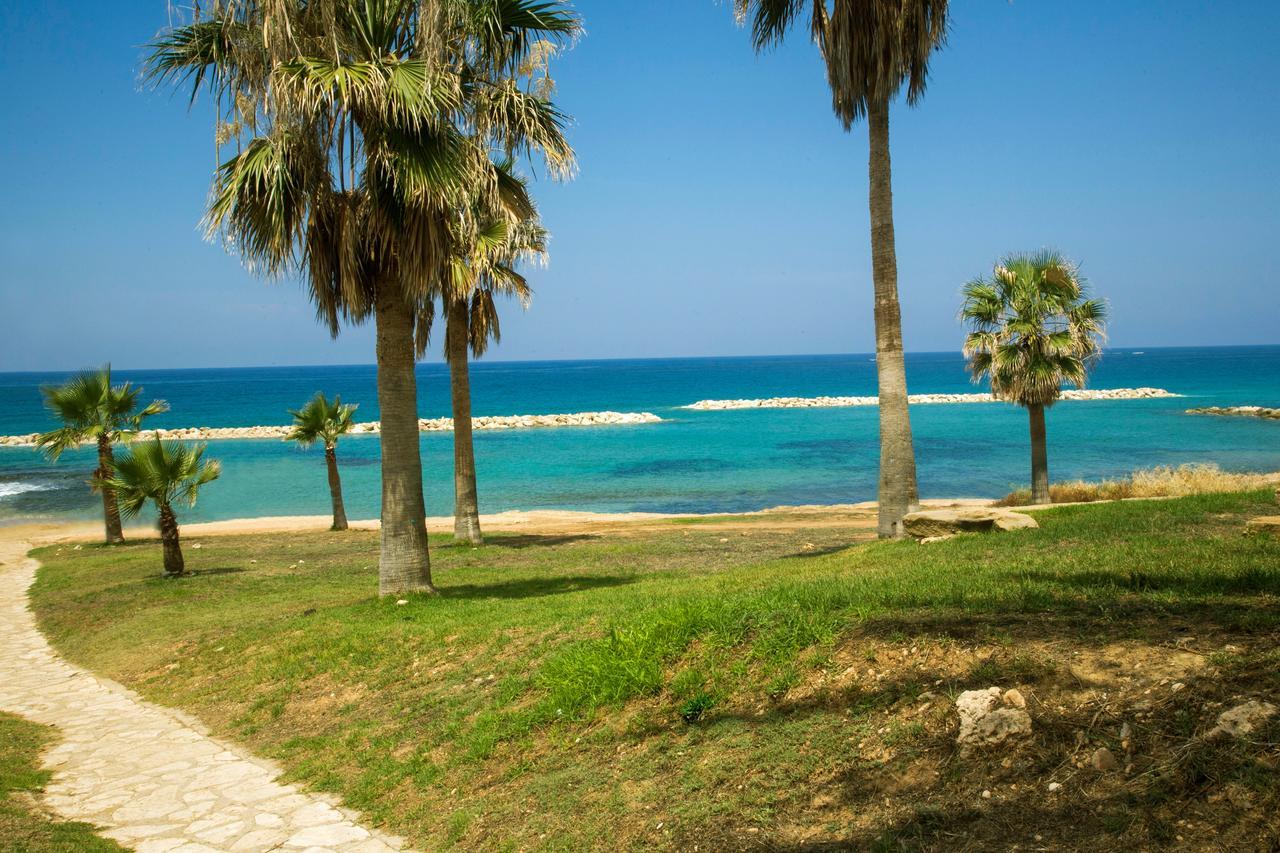 Venus Beach Hotel Paphos Exterior photo Mediterranean Sea at Rethymno